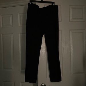 Dark gray ankle work pants